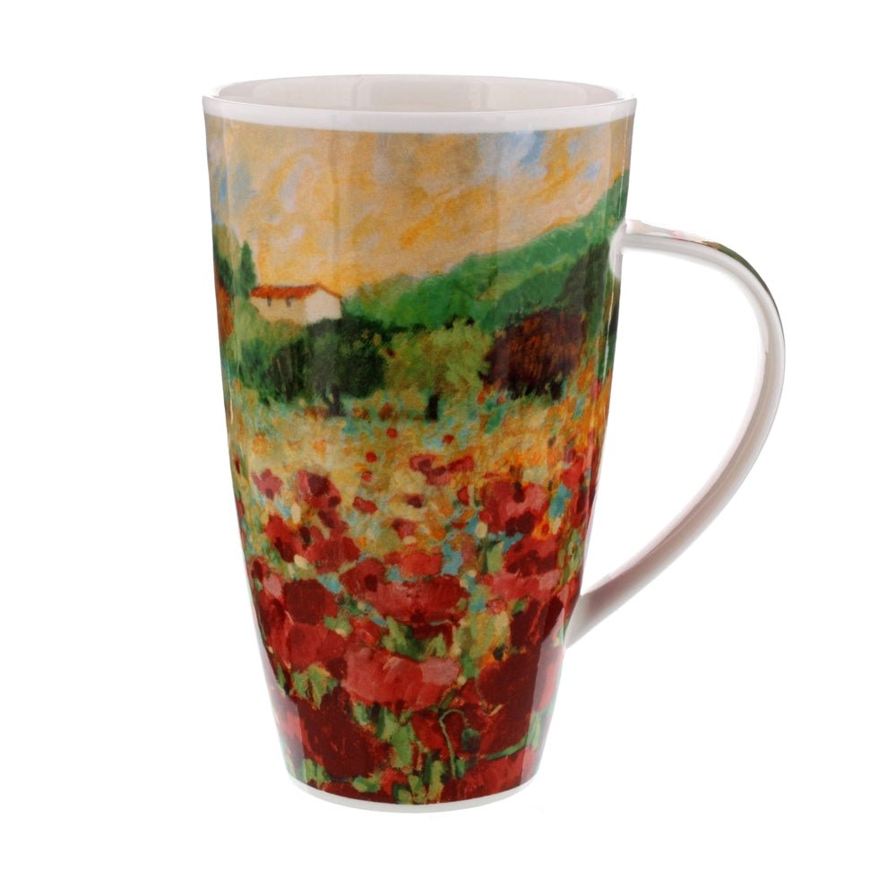 Custom branded Henley Paysage Poppy for corporate gifting