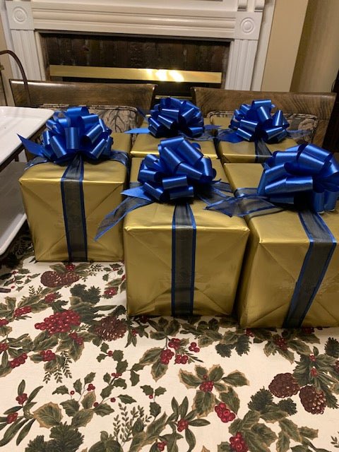 Custom branded President's Club Gift Wrapping for corporate gifting
