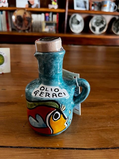 Custom branded Olio Geraci (Olive Oil) for corporate gifting
