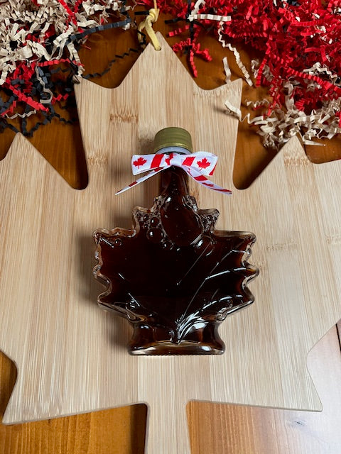 Maple Leaf Shaped Cheese / Cutting Board