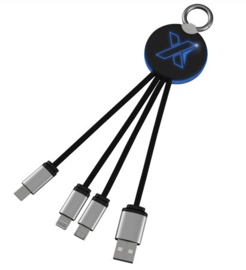 Custom branded Eco Ring Light Cable for corporate gifting