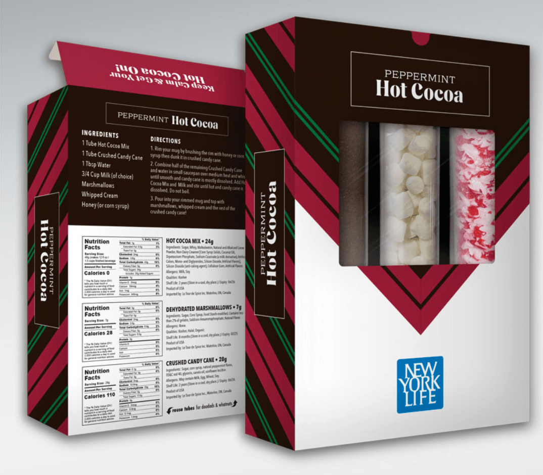 Custom branded Hot Cocoa Gift Set for corporate gifting