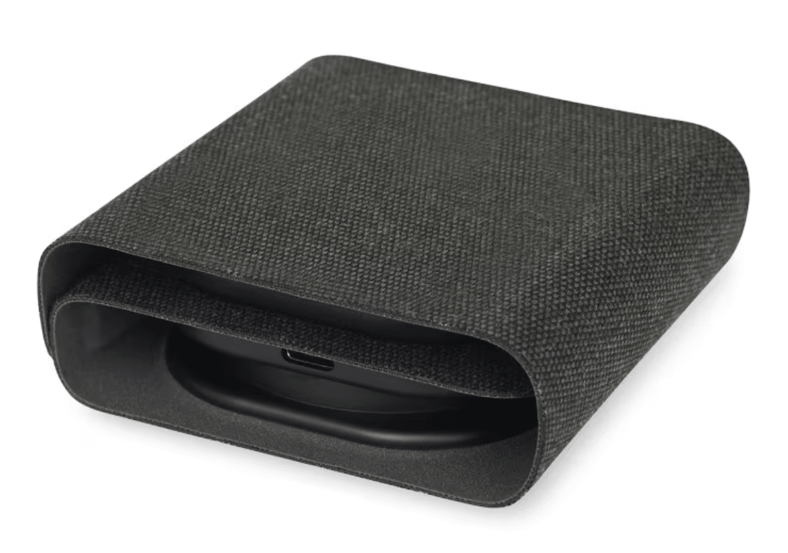 Custom branded Newton Foldable Compact Wireless Charger for corporate gifting