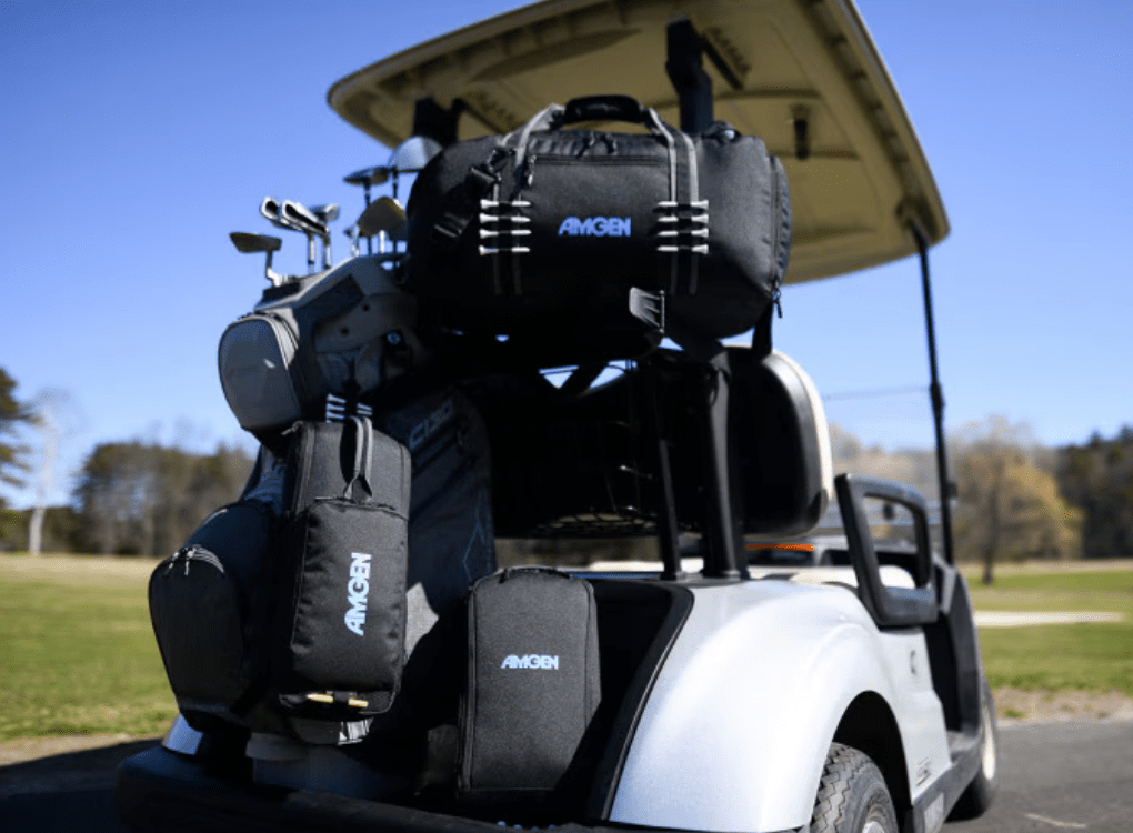 Custom branded Golf Links Duffel for corporate gifting