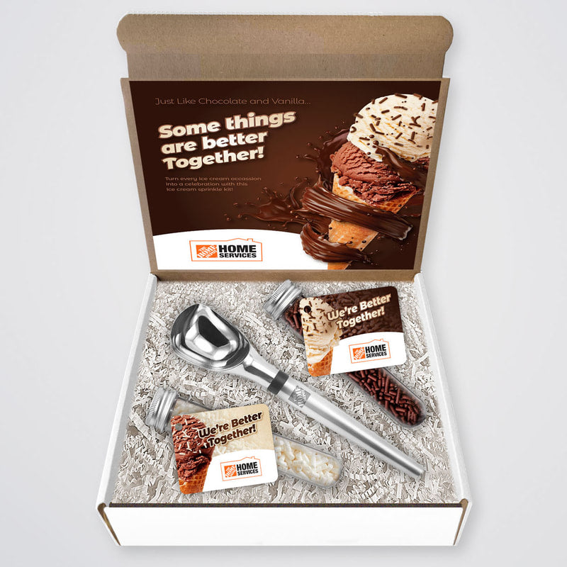"Here's the Scoop" Ice Cream Set
