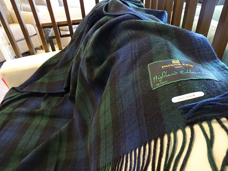 black watch wool blanket