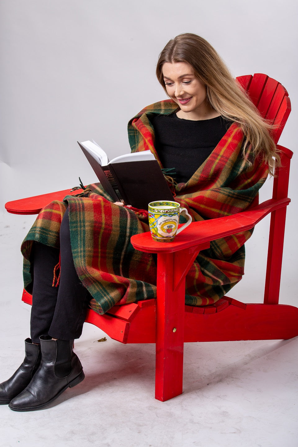 whisky deluxe merino wool blanket