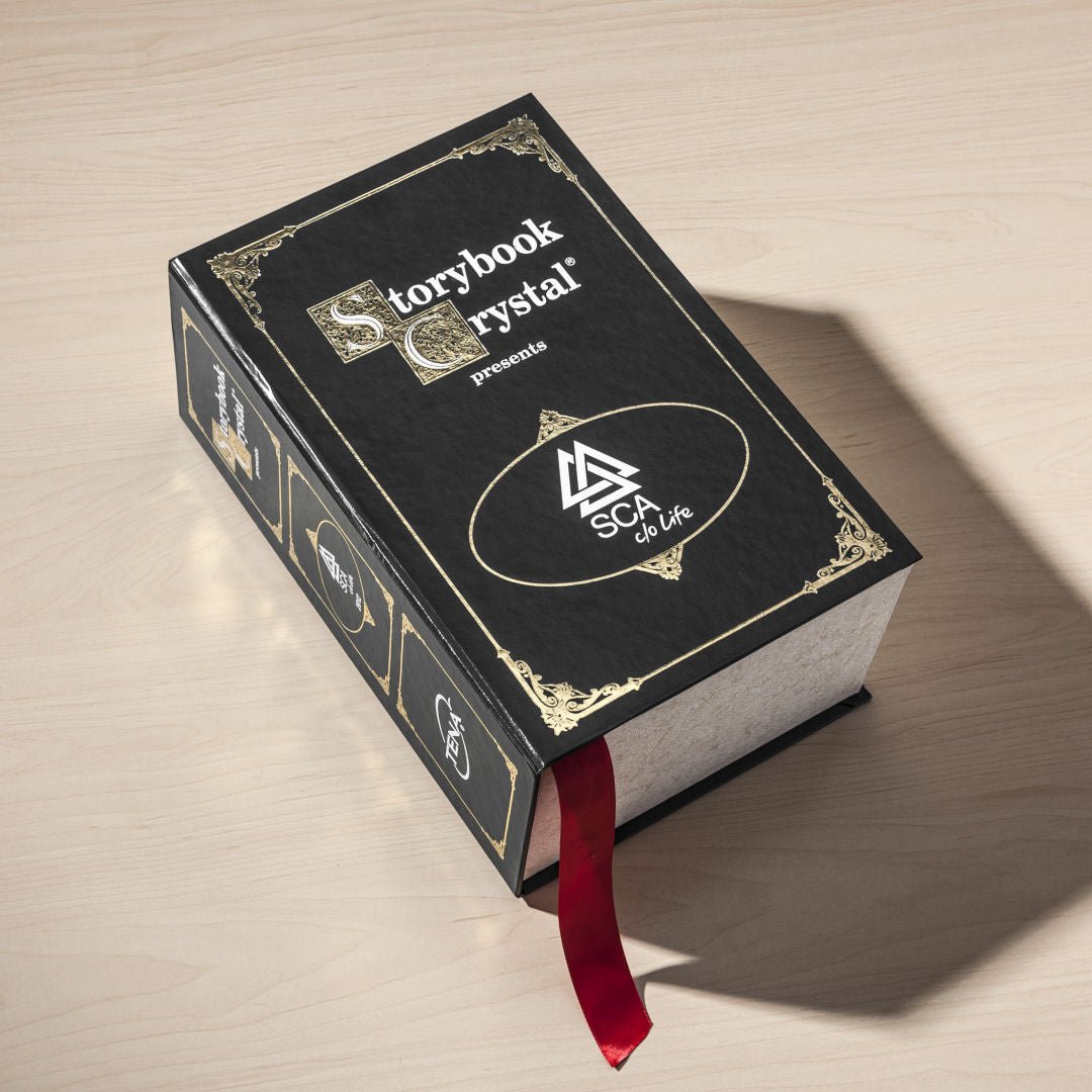 Custom branded Storybook Double Old Fashioned Set for corporate gifting