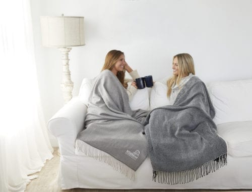 herringbone throw blanket
