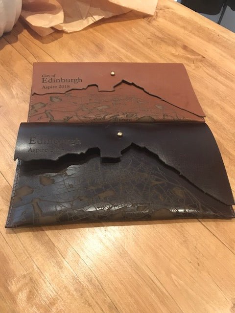 Custom branded City Travel Wallet for corporate gifting