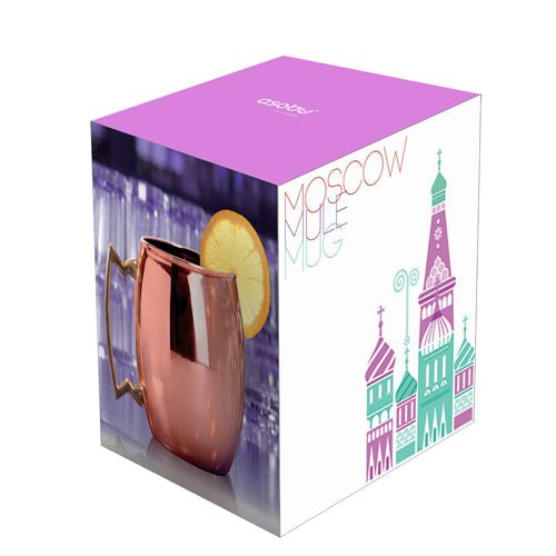 Custom branded Copper Moscow Mule Mug for corporate gifting