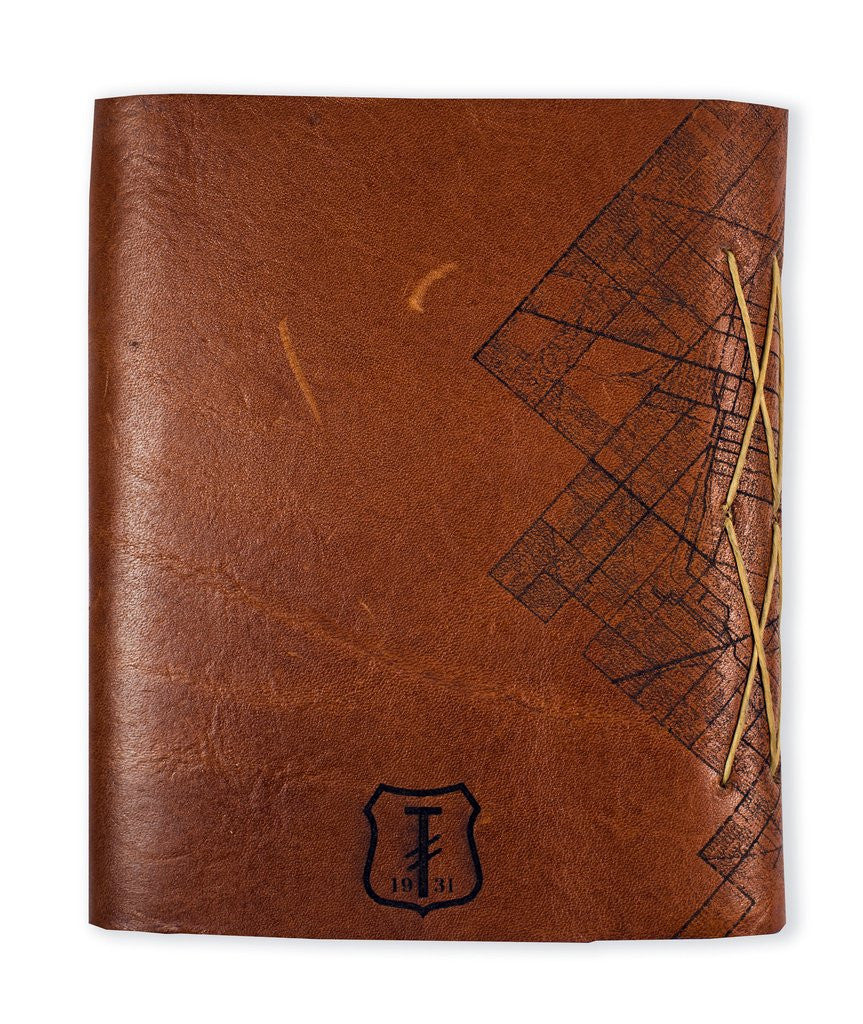 journal cover with hand-bound journal small