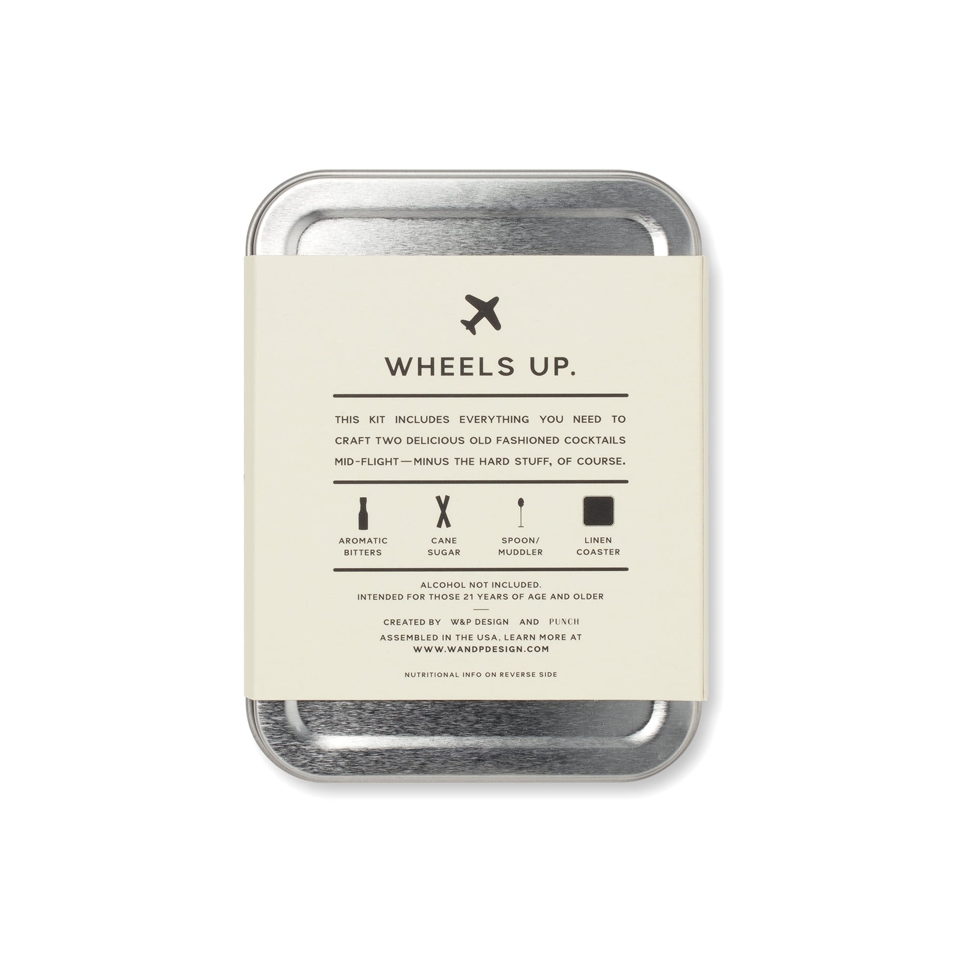 old fashioned individual cocktail kit