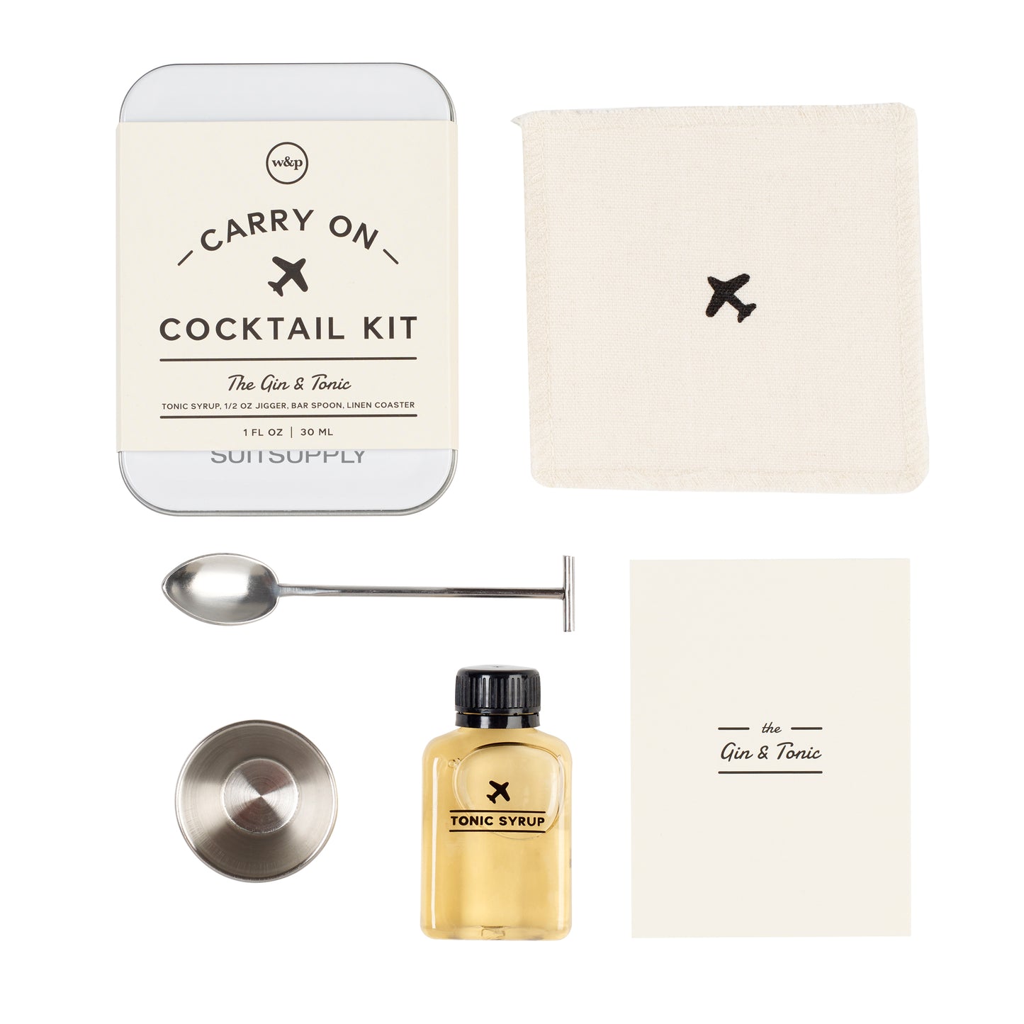 gin & tonic individual cocktail kit