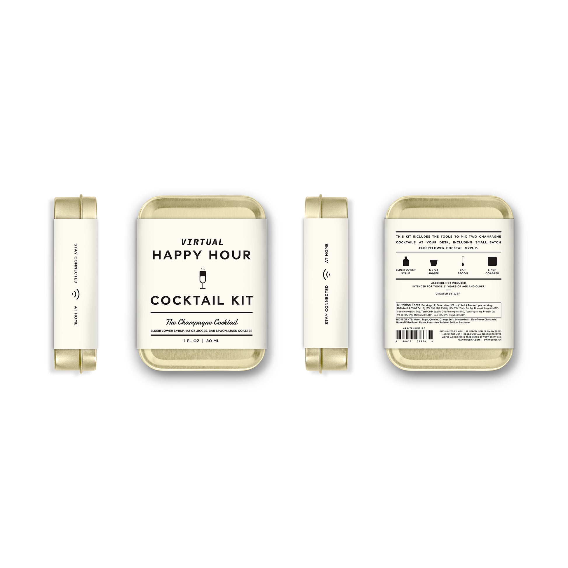 champagne cocktail individual cocktail kit
