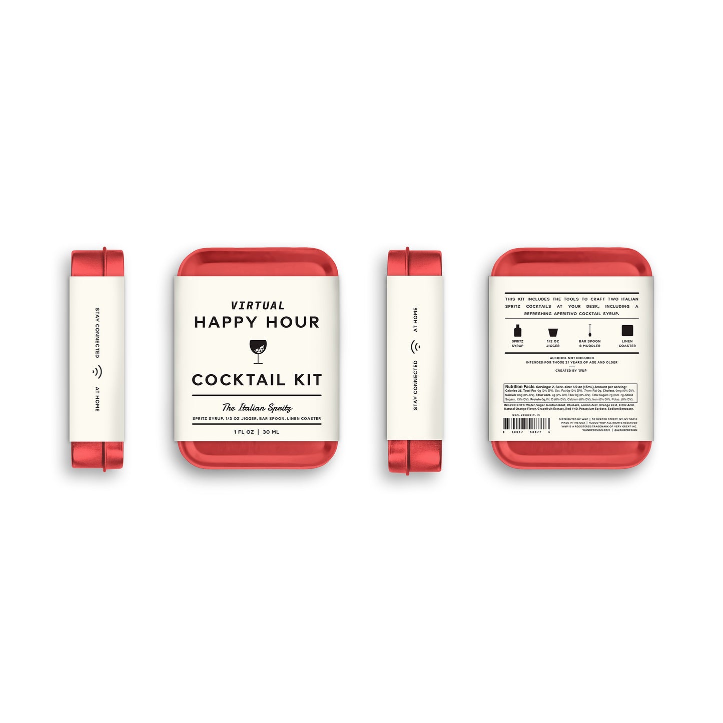 italian spritz individual cocktail kit