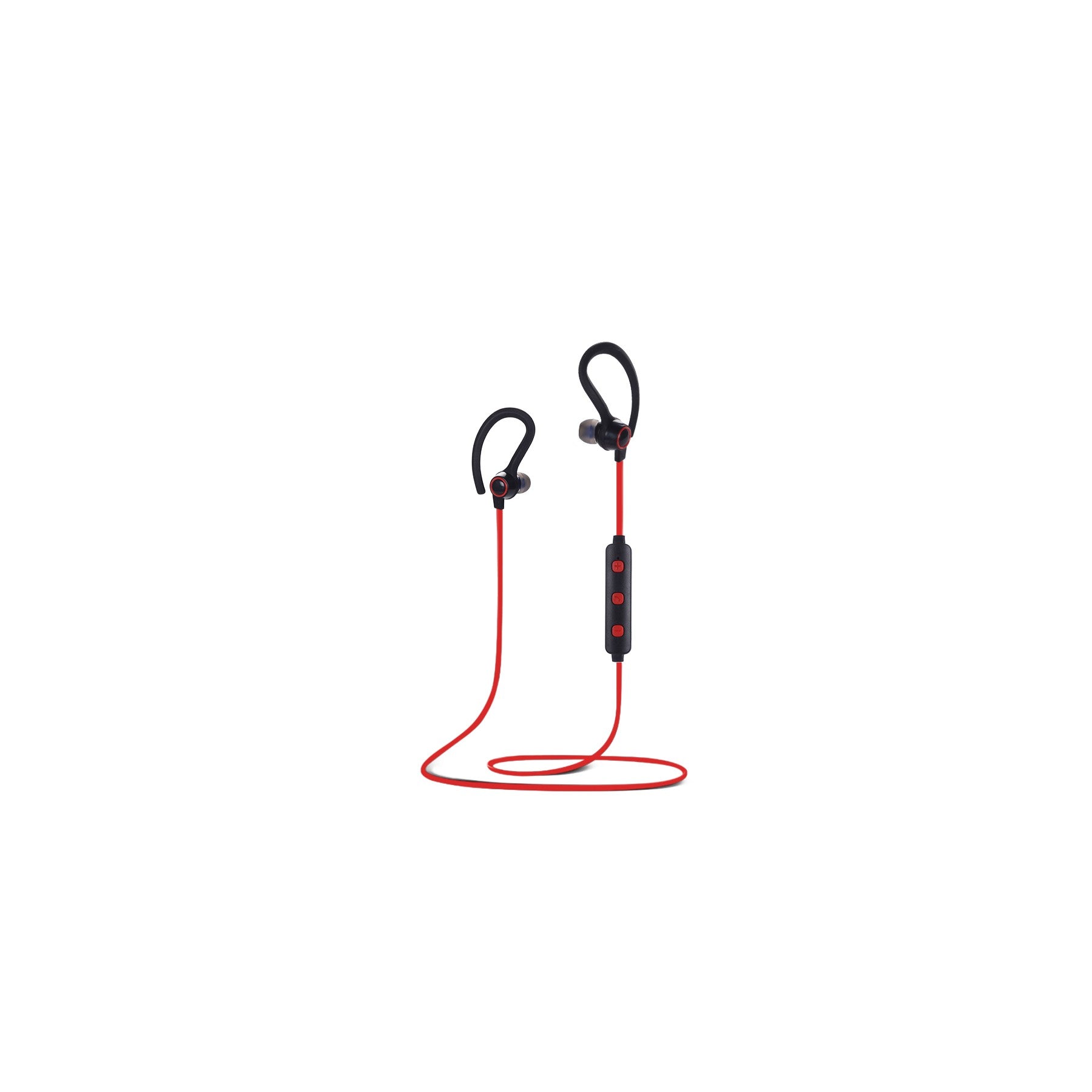 tech: wireless bluetooth sport ear buds