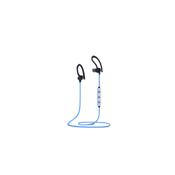 tech: wireless bluetooth sport ear buds