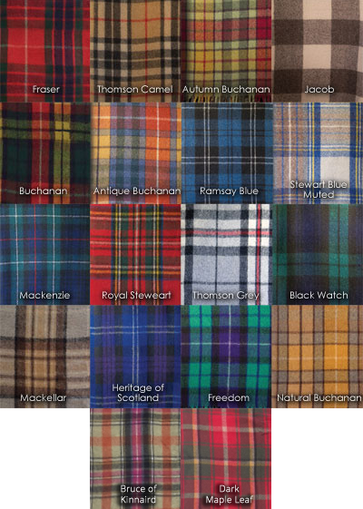 Custom branded Tartan Pillows 22" x 22" for corporate gifting