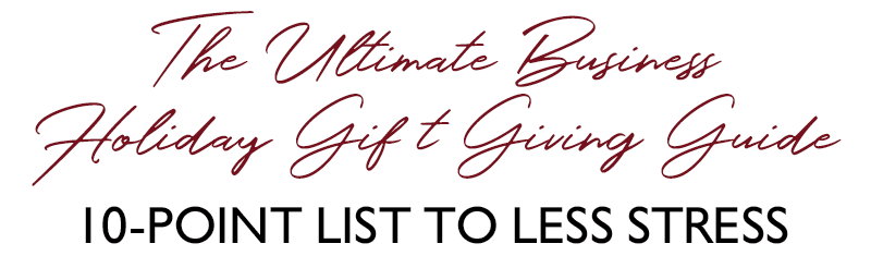 The Ultimate Business Holiday Gift Giving Guide - Red Scarf Gift Co