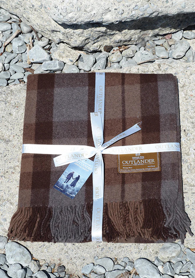 Outlander Tartan Wool Blanket