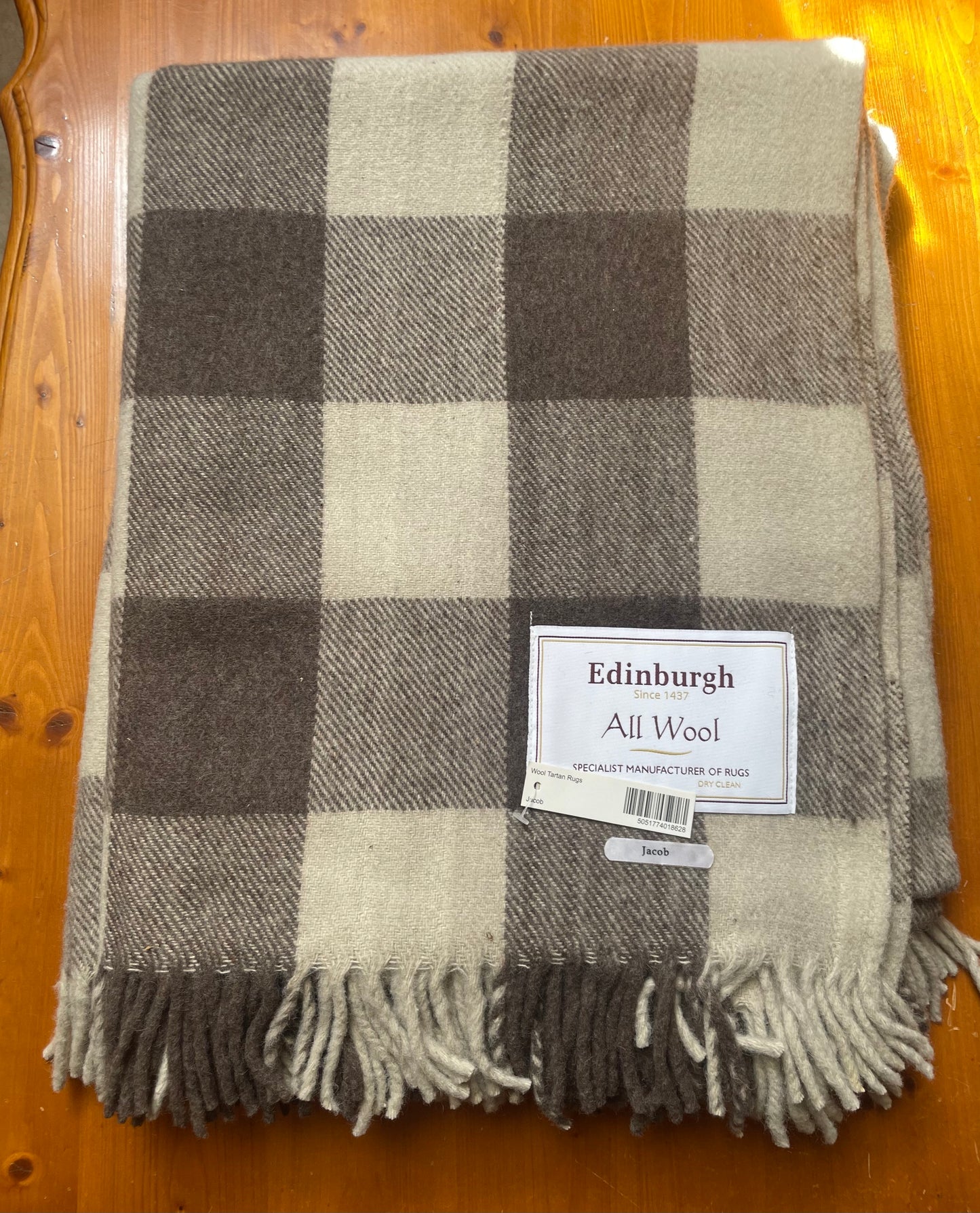 Jacob Tartan Wool Blanket