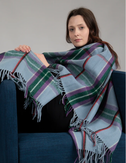 World Peace Tartan Blanket