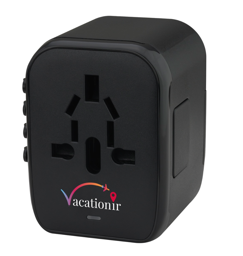 Universal Travel 2 USB / 2 Type C Adapter