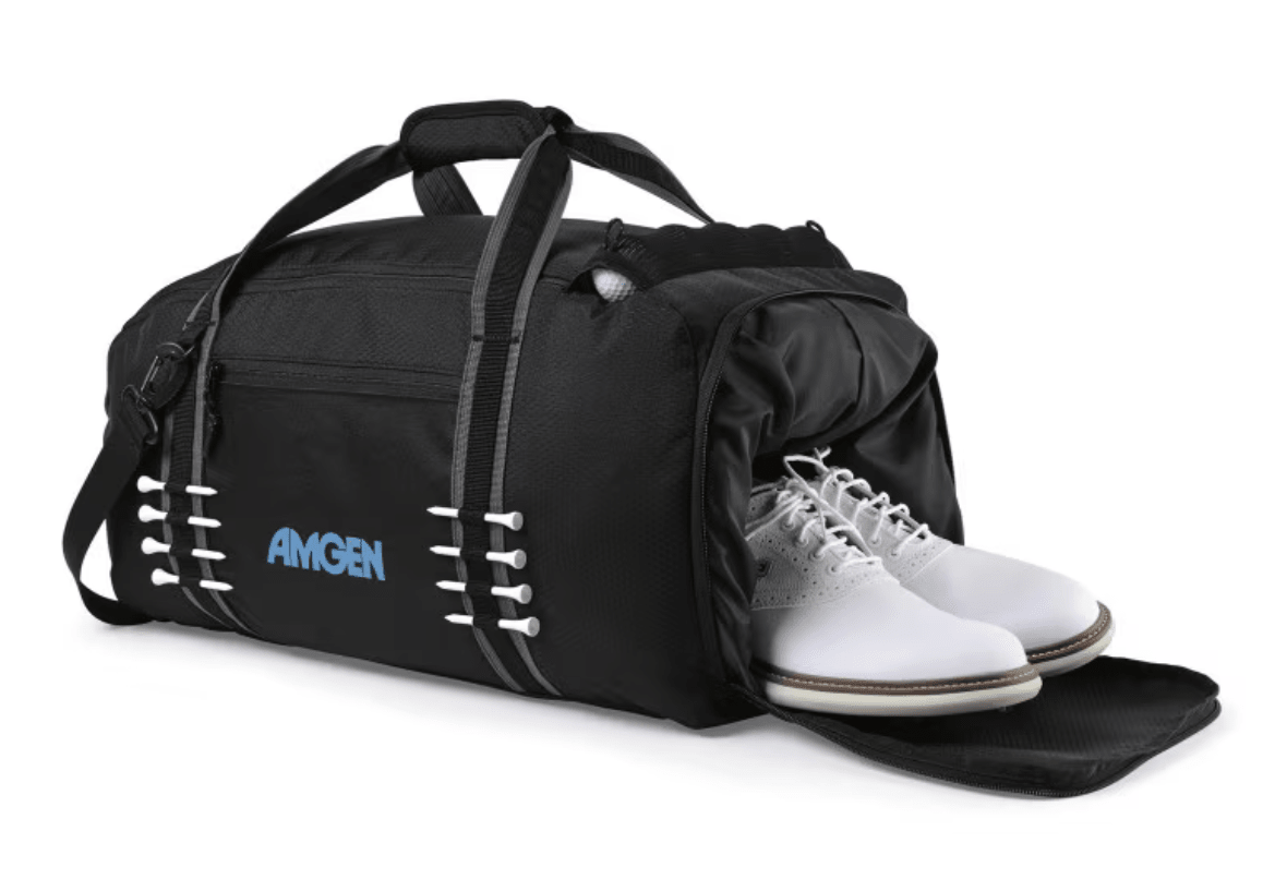 Custom branded Golf Links Duffel for corporate gifting