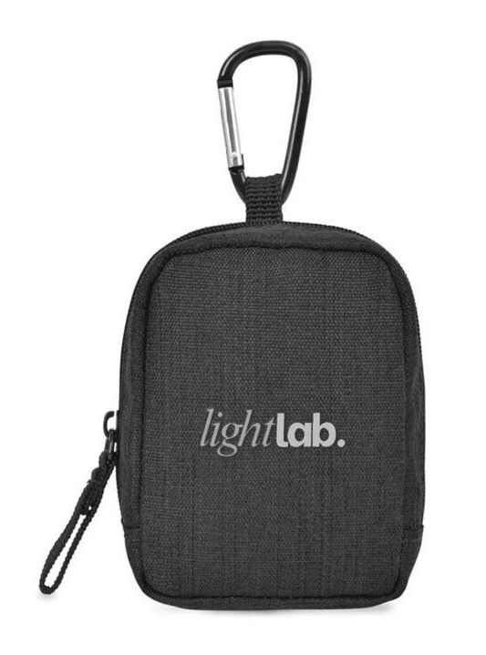 Custom branded Fletcher Recycled rPET Mini Pouch Bag Charm for corporate gifting
