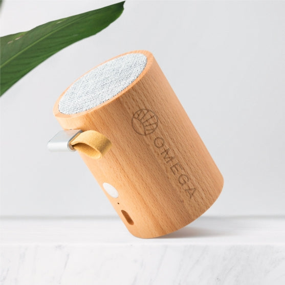 Natural Wood Crafted Bluetooth Speaker - NEW!