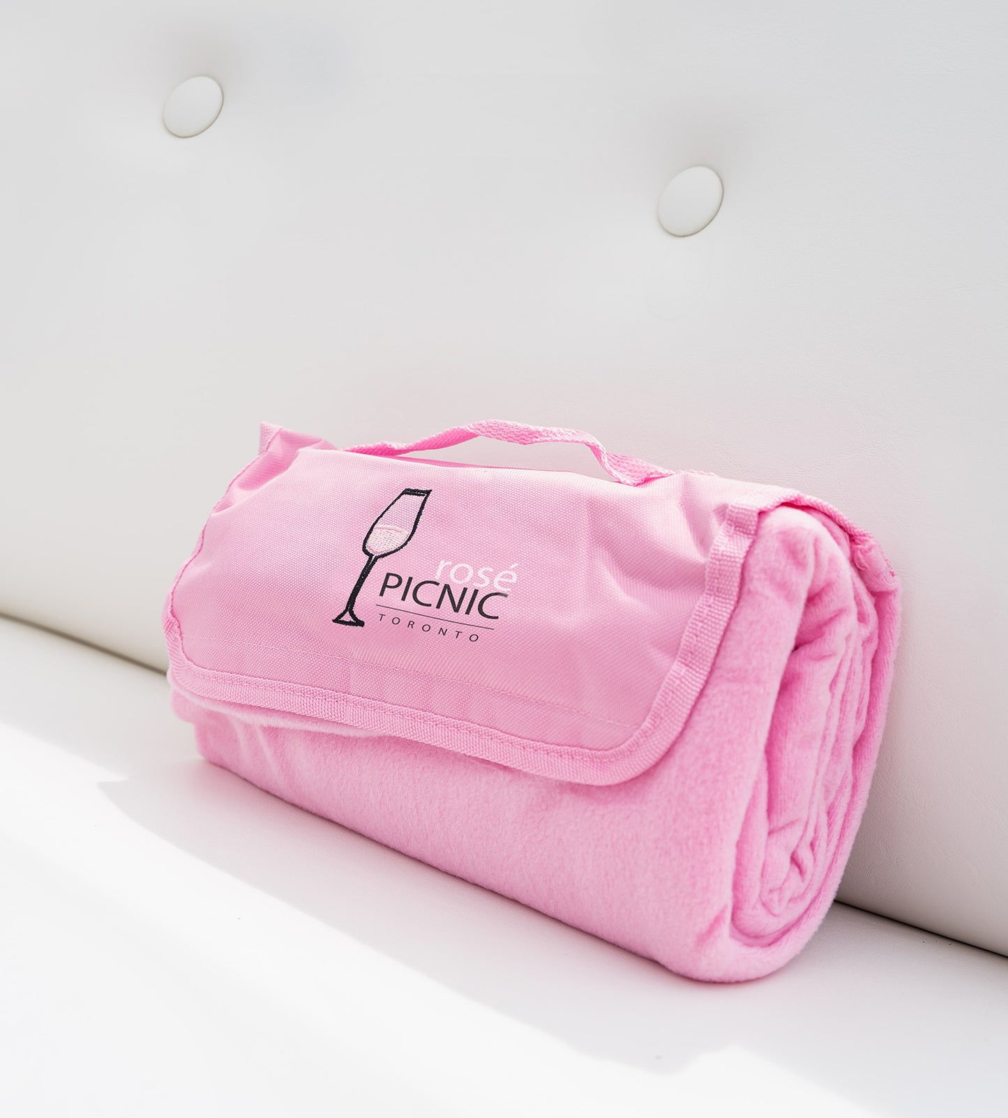 Pink Polar Fleece Blankets for a Picnic Event