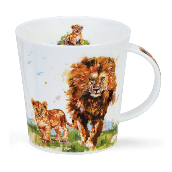 dunoon mug: cairngorm serengeti lion