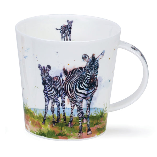 dunoon mug: cairngorm serengeti zebra