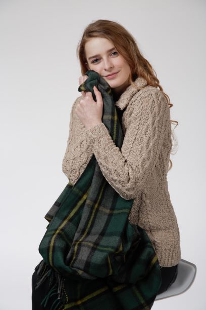 cape breton tartan deluxe merino wool blanket