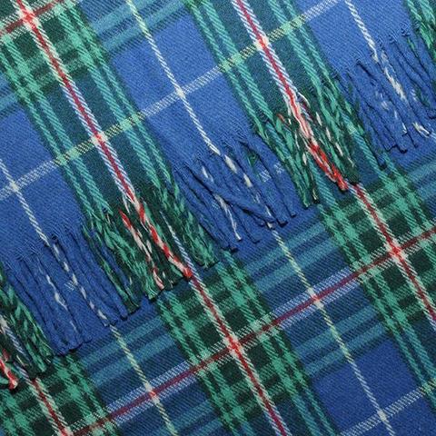 nova scotia tartan deluxe merino wool blanket