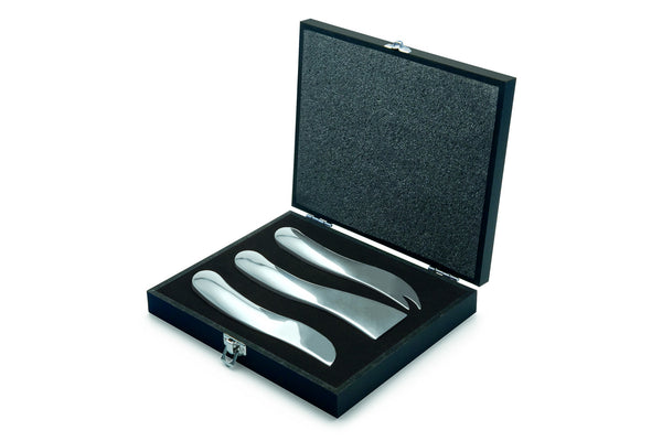 wave cheese knife set