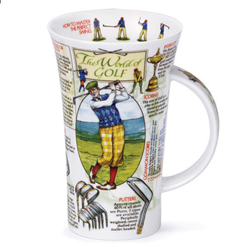 dunoon mug: world of golf world of golf