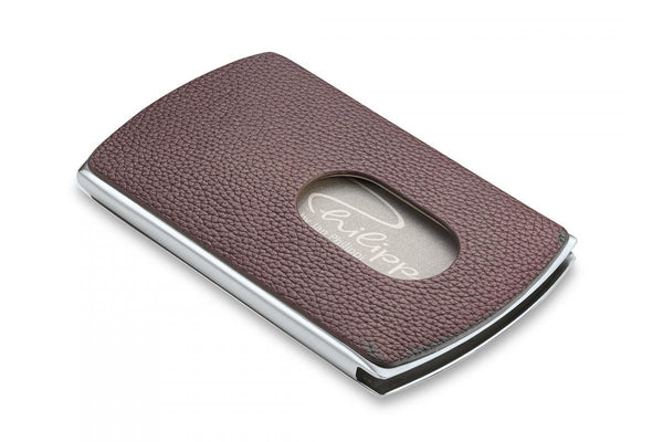nic business card holder brown