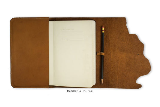 journal cover with moleskin journal large