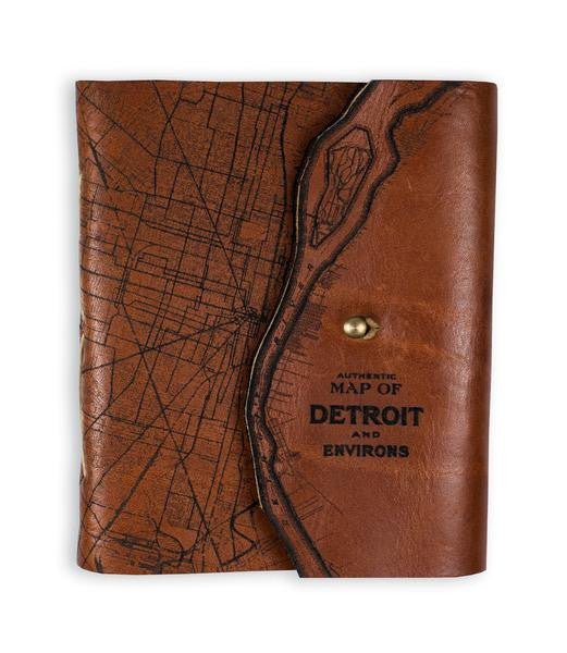 journal cover with hand-bound journal small light brown