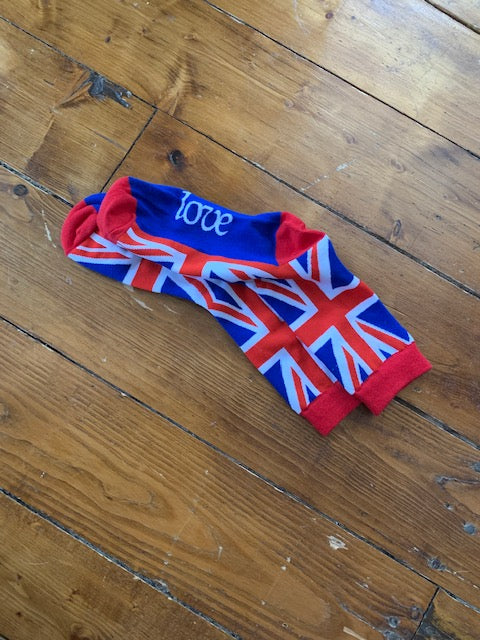 union jack socks