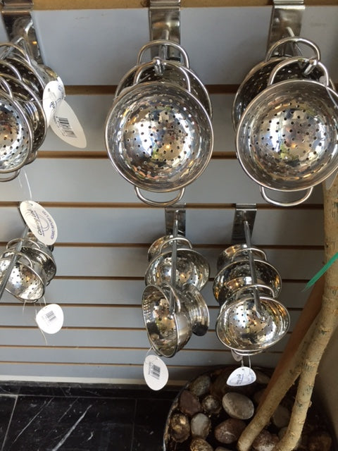 steel colander