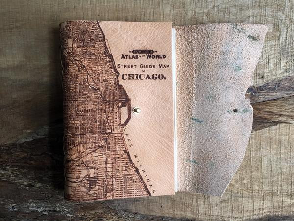 journal cover with hand-bound journal large
