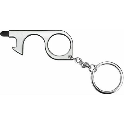 ppe no-touch door/bottle opener with stylus