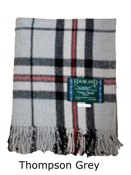 thompson grey tartan wool blanket thompson grey wool throw